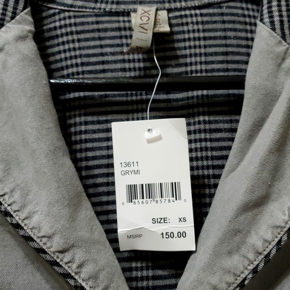 XCVI 3/4 Sleeve Linen Blend Jacket, Size XSmall, NWT - Picture 8 of 12